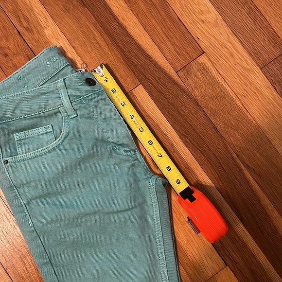 Sandro Paris Mint Jeans Sz 34FR = 0, 24/25, NWOT - Picture 8 of 9